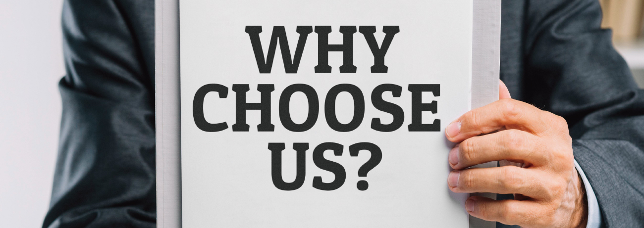 私たちが選ばれる理由